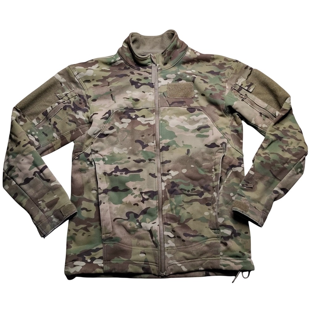 Massif Elements Jacket Medium FR Flame Resistant Gore Fabric Air Force Camo Mens